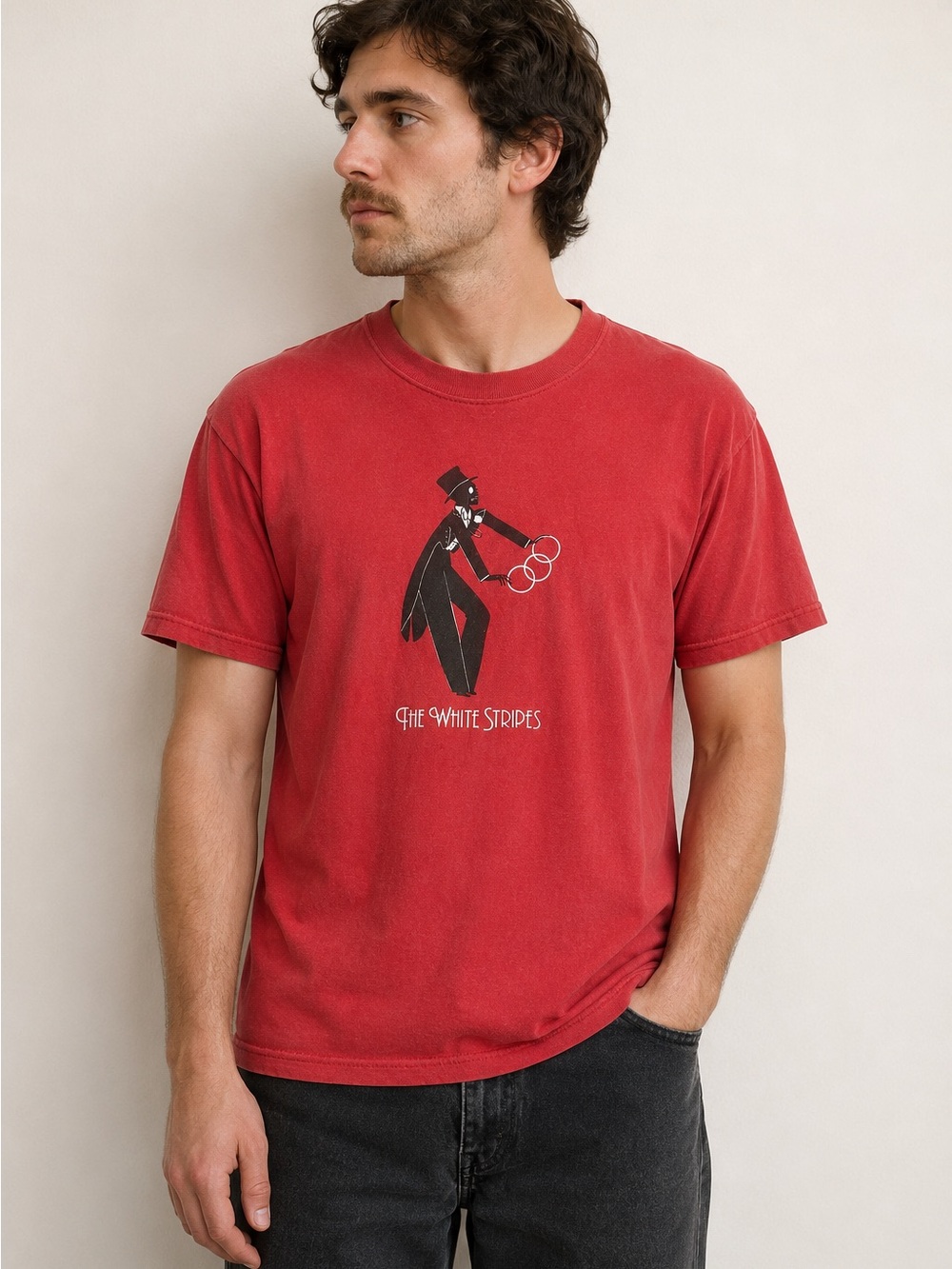 The White Stripes Graphic Tee Vintage Large